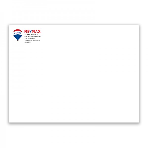 Enveloppes (9x12) 4 couleurs, RENV01-4C