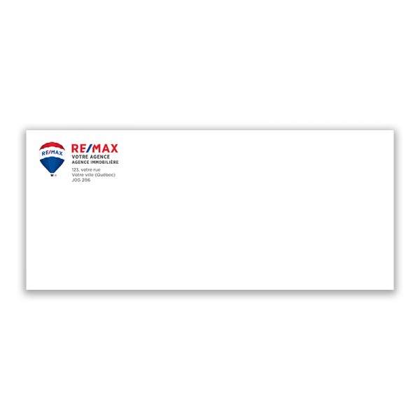 Enveloppes no.10 (9 1/2 x 4 1/8) 4 couleurs, RENV10-4C